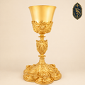 Calice de messe doré, richement décoré 24,5 cm – KSCM-028
