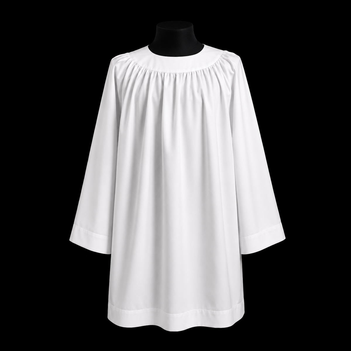 Aube gothique courte en coton KM01-020