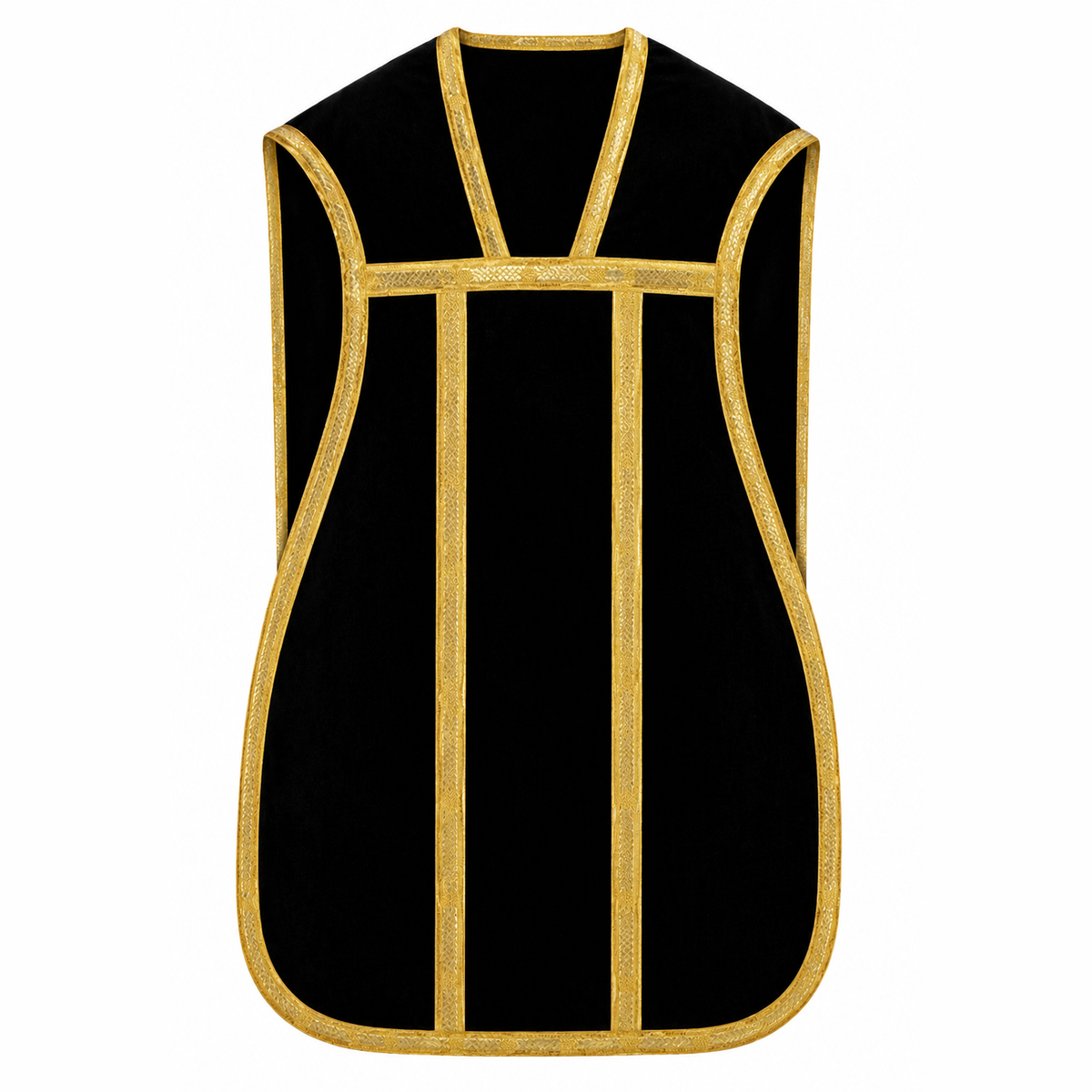 Chasuble romaine Noire