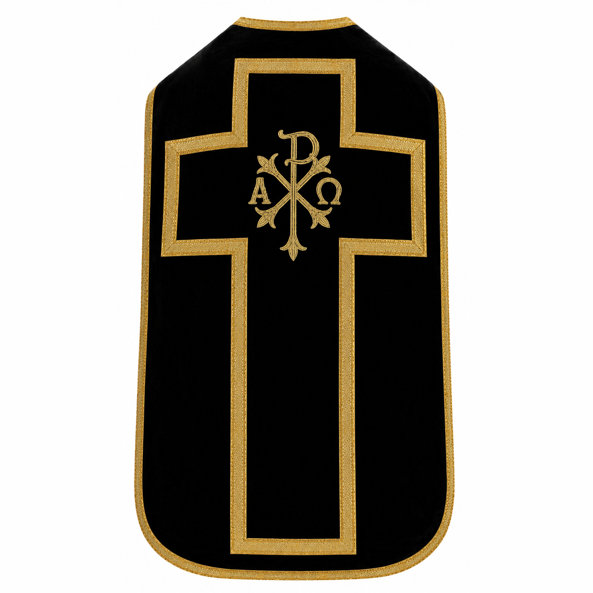 Chasuble romaine Noire
