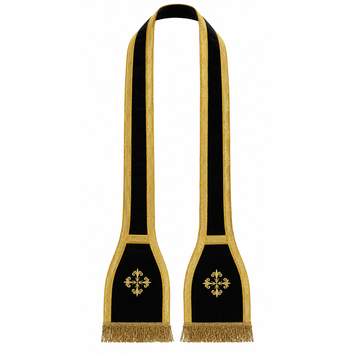 Chasuble romaine Noire