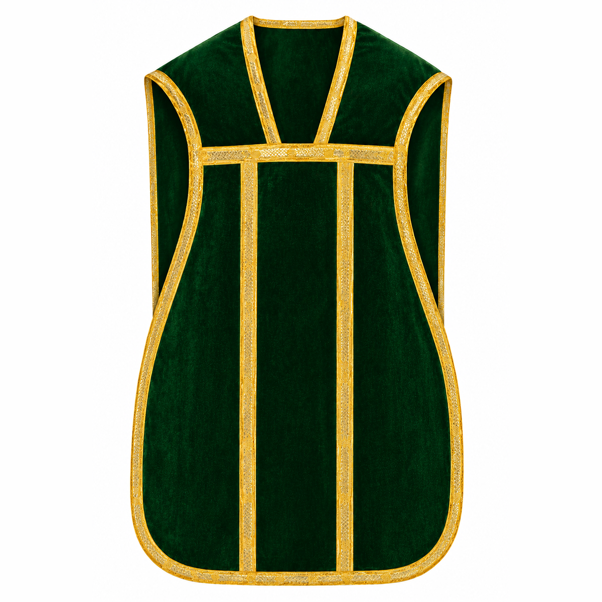Chasuble romaine verte