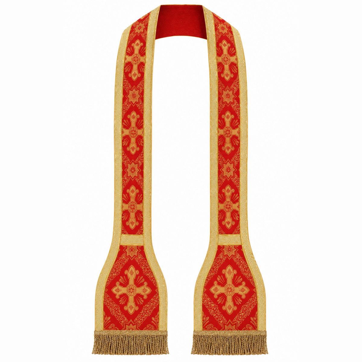Chasuble romaine rouge