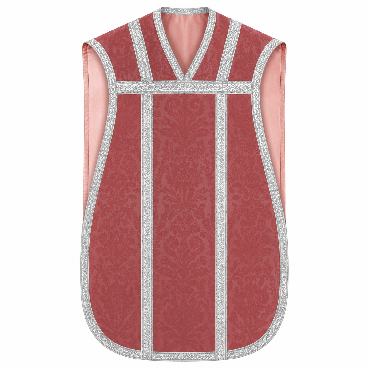 Chasuble romaine Rose