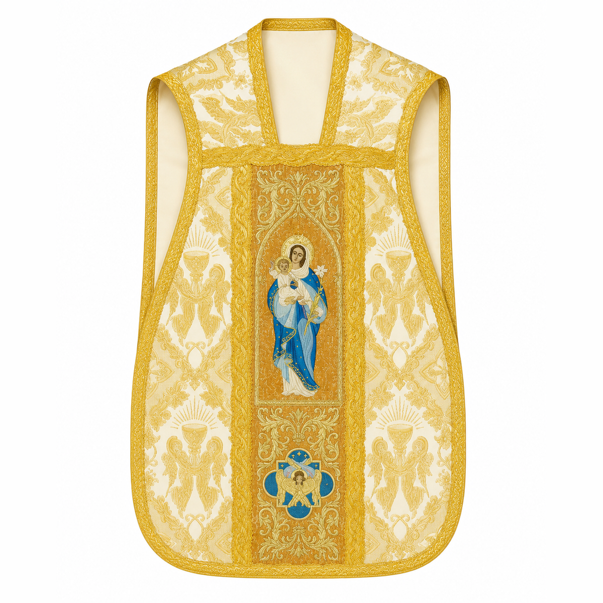 Chasuble romaine Crème