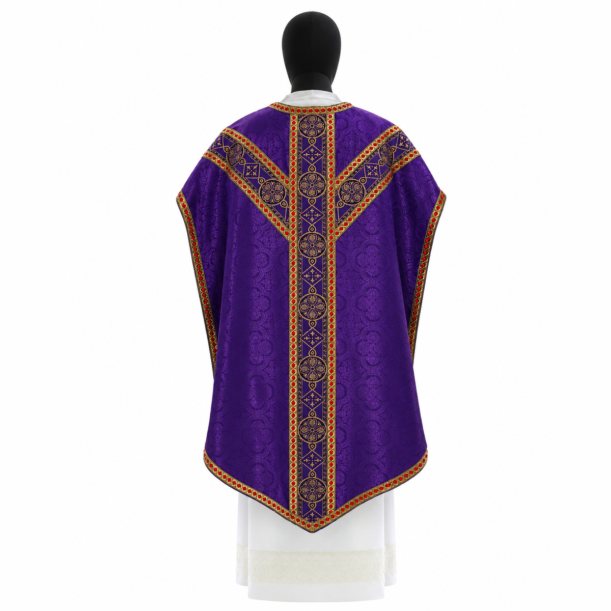 Chasuble style Pugin Violet