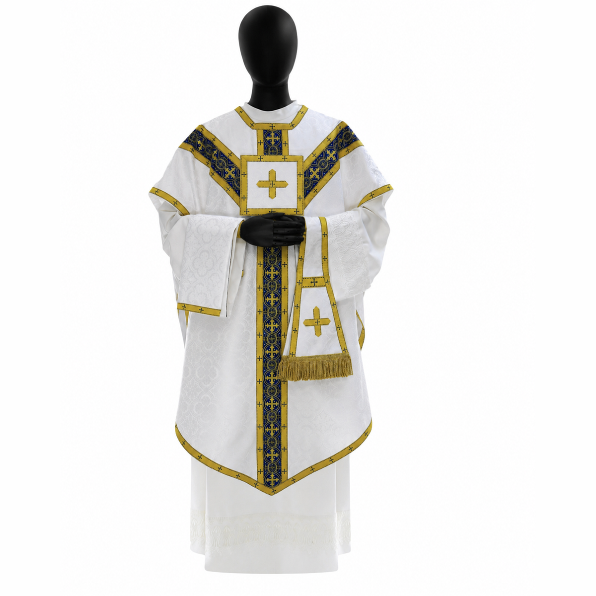 Chasuble de style Pugin marial