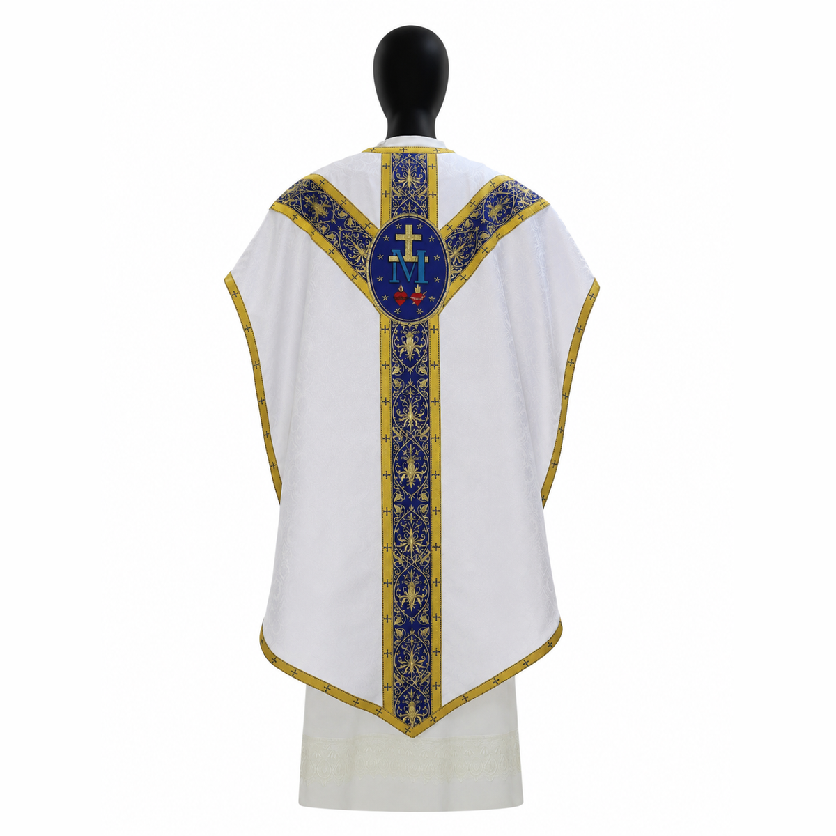 Chasuble mariale de style Pugin