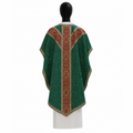 Chasuble style Pugin Vert