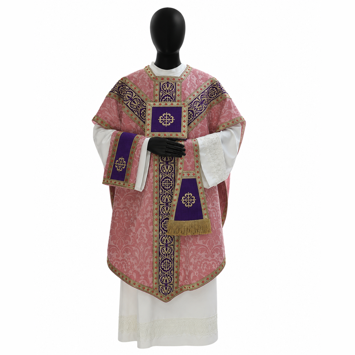 Chasuble style Pugin Rose