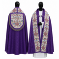 Chasuble romaine violette