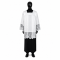 Aube en coton avec plis KM01-020
