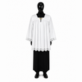 Surplis en coton avec agrafe KM01-023