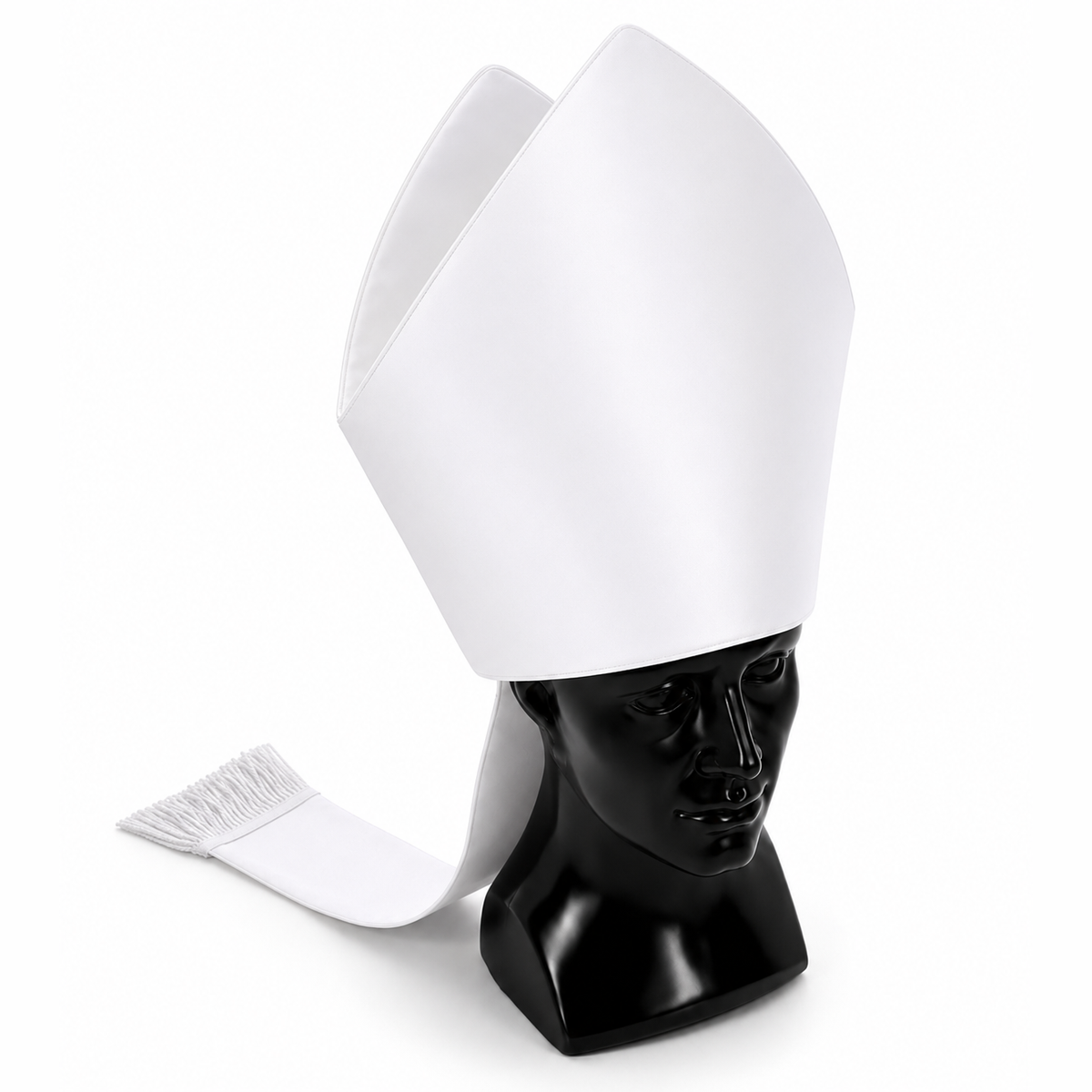 Mitre liturgique blanche