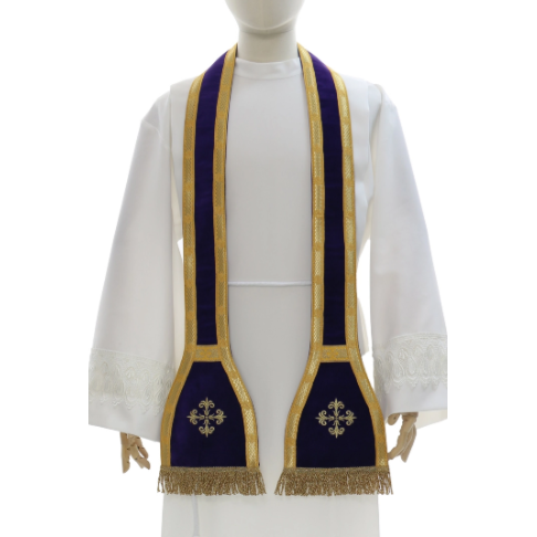Chasuble romaine Violette
