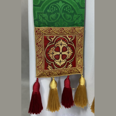 Chasuble semi-gothique Verte