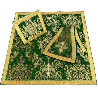 Chasuble romaine verte