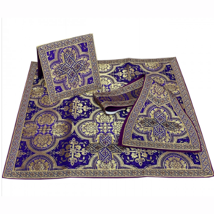 Chasuble romaine violette