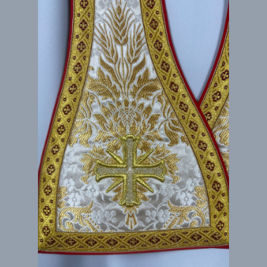 Chasuble romaine Crème