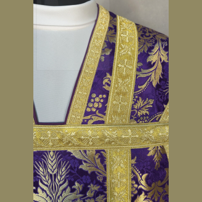 Chasuble romaine verte