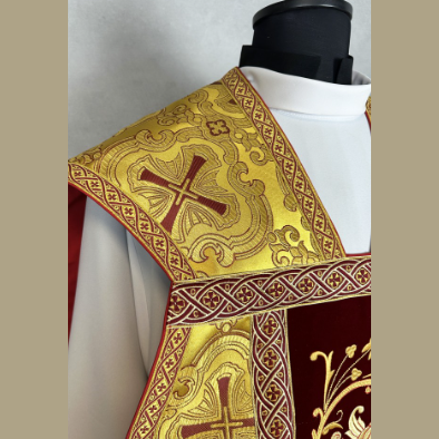 Chasuble romaine Dorée