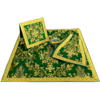 Chasuble romaine verte