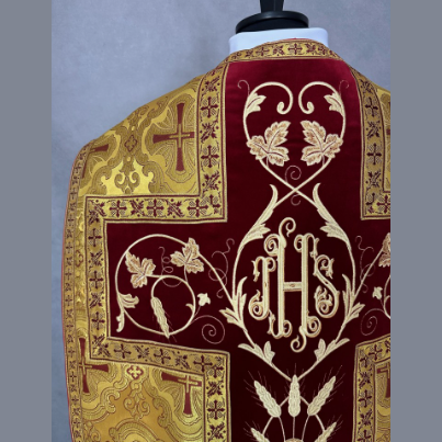 Chasuble romaine Dorée