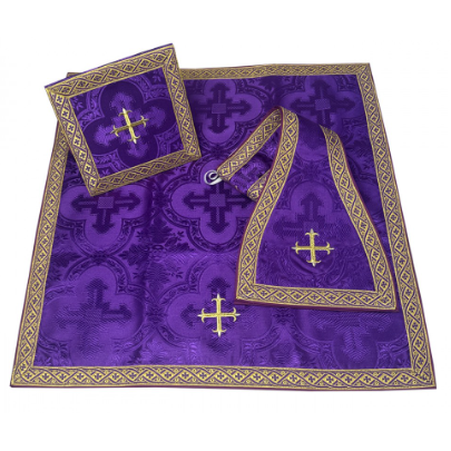 Chasuble romaine violette