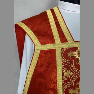 Chasuble romaine Rouge
