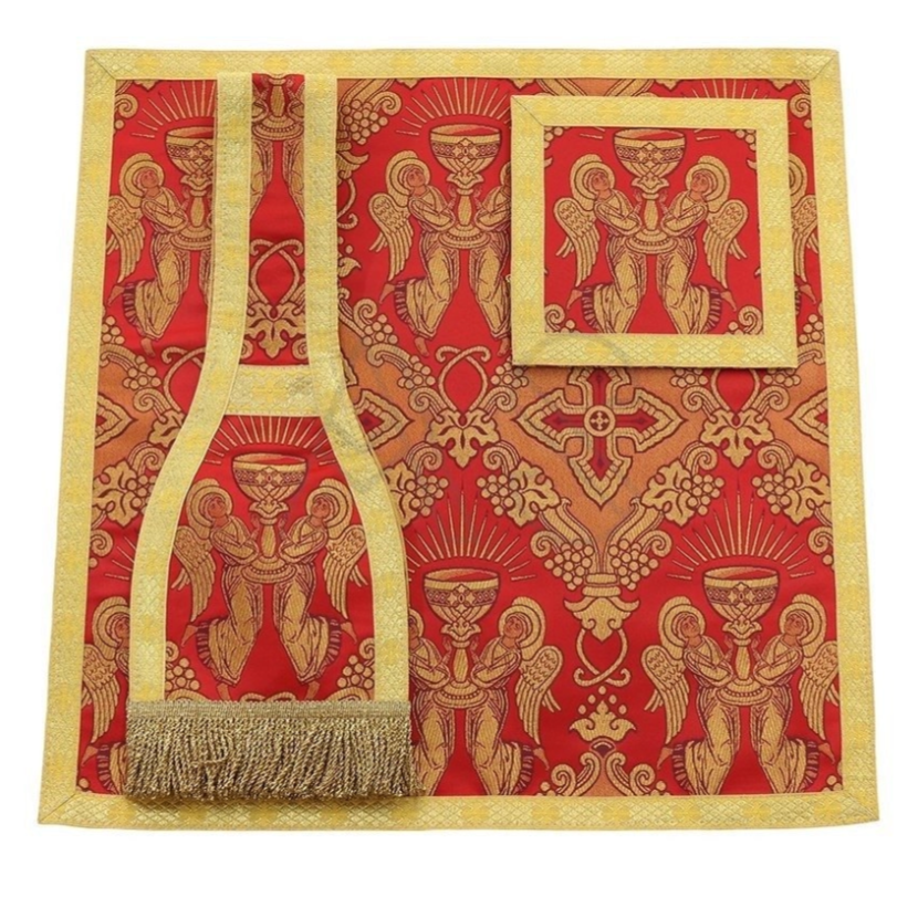 Chasuble romaine rouge