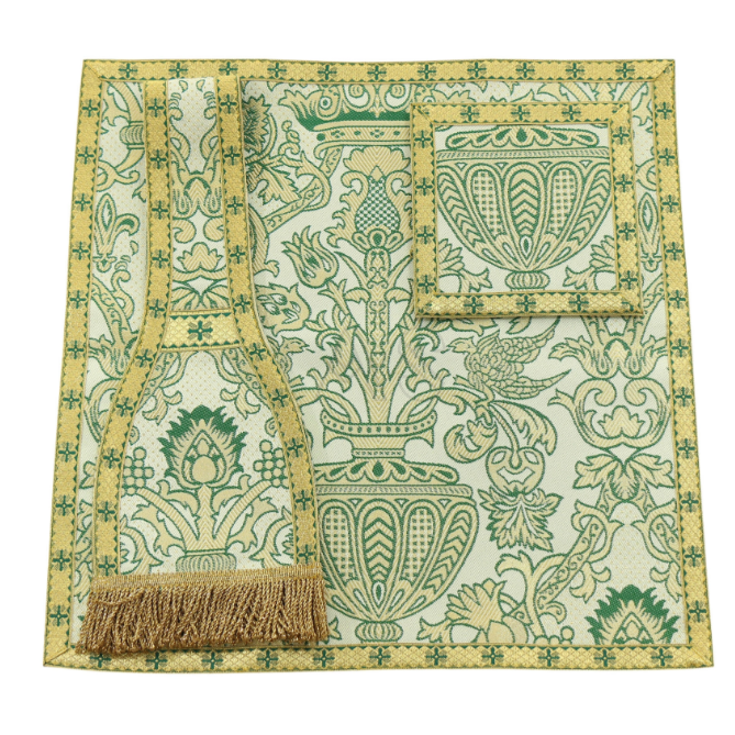 Chasuble Romaine Verte