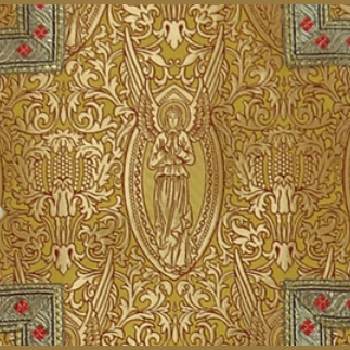 Chasuble romaine dorée