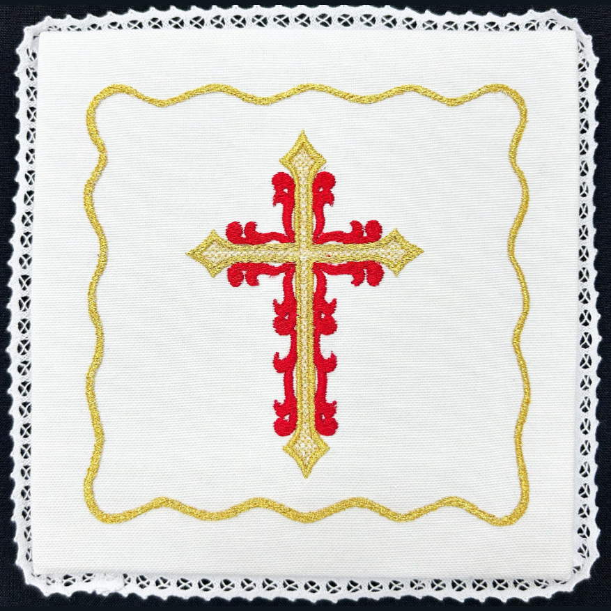 Pale avec croix brodée BK01-024