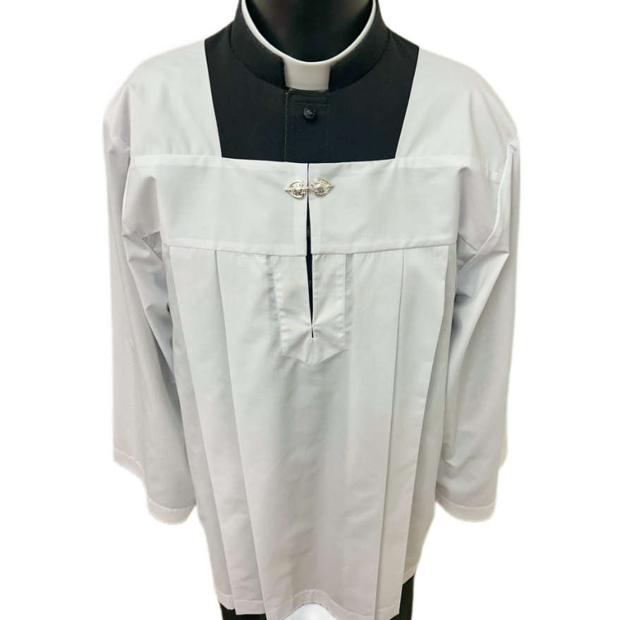Aube lisse avec fermeture décorative KM01-002