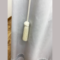 Cingulum blanc avec finition tressée CG01-003