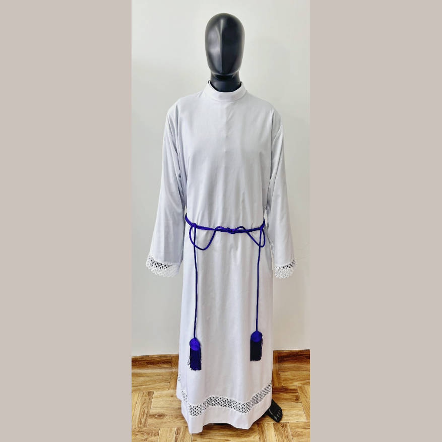 Cingulum violet avec finition ronde. CG01-011