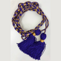 Cingulum violet et doré CG01-012