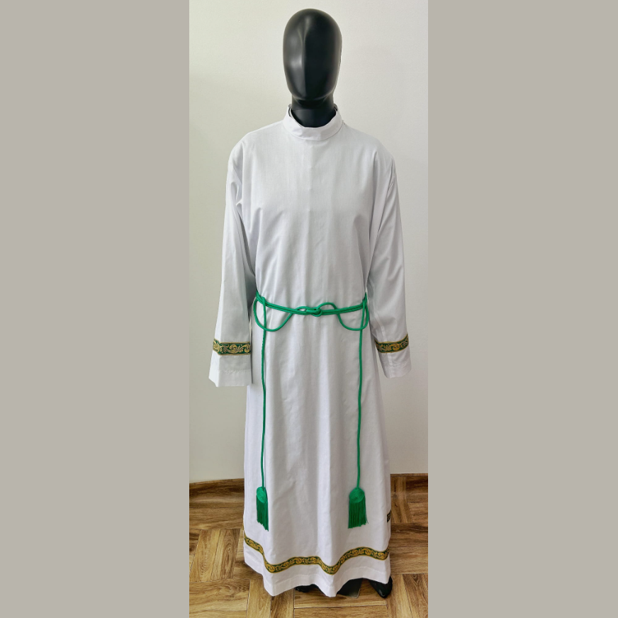 Cingulum vert avec finition ronde CG01-015