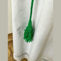 Cordon vert en coton CG01-017