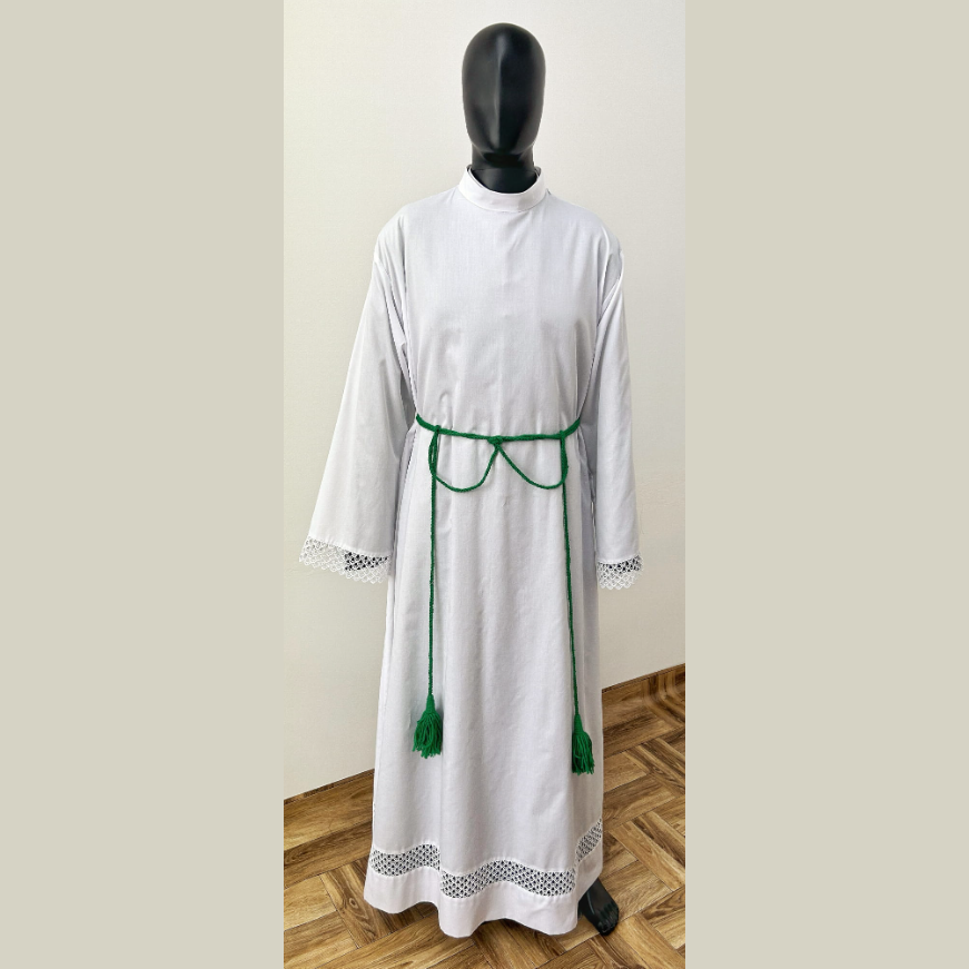 Cordon vert en coton CG01-017