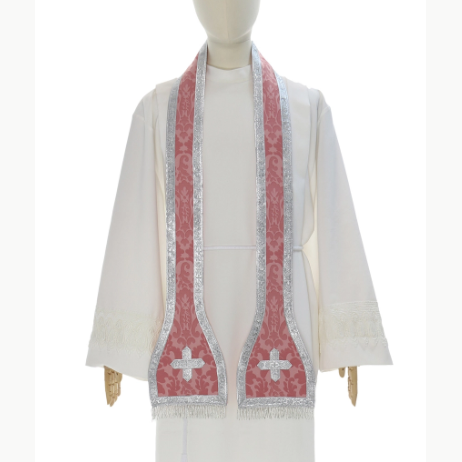 Chasuble romaine Rose