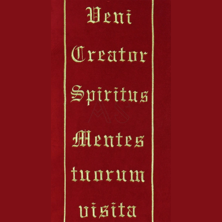 Chasuble romaine rouge