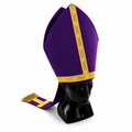 Mître liturgique violette