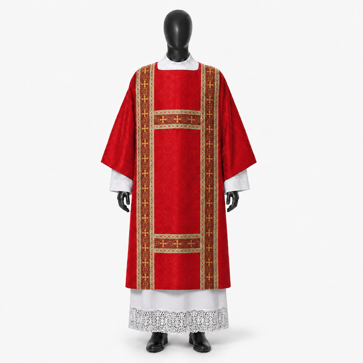 Dalmatic gothique Rouge