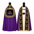 Chape romaine violette