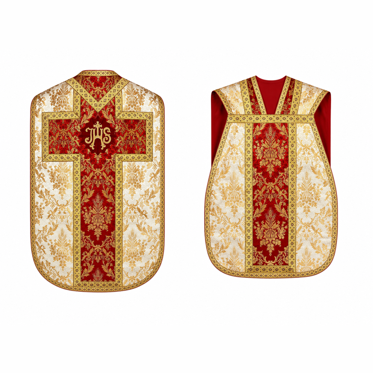 Chasuble romaine Crème
