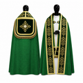 Chasuble Romaine Verte