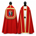 Cape romaine rouge