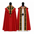 Chape semi-gothique rouge