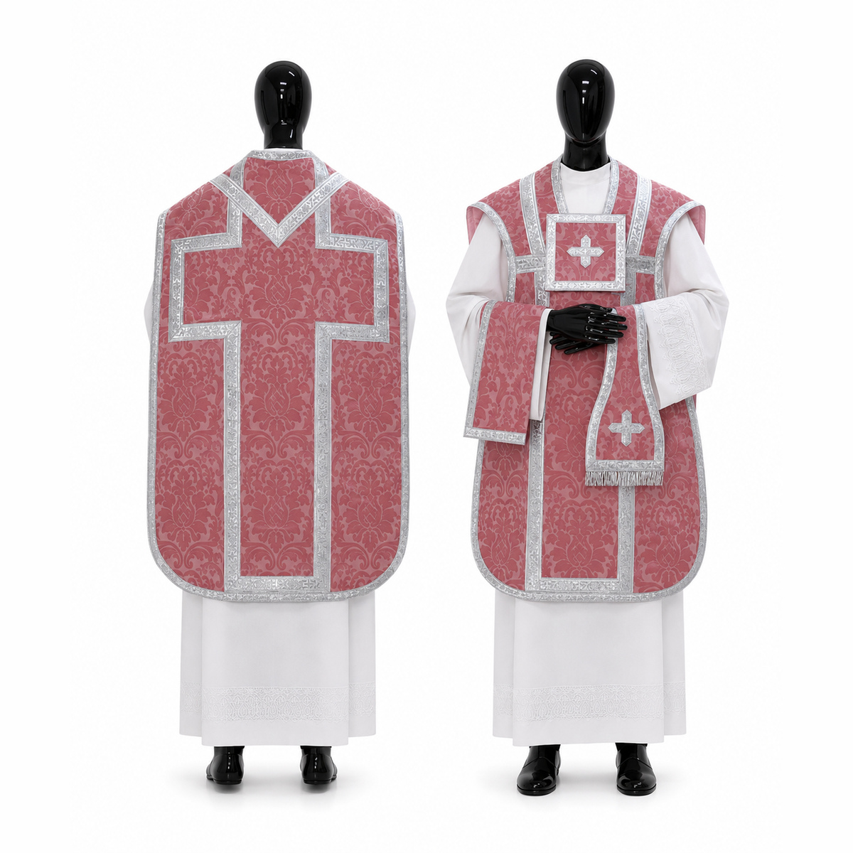 Chasuble romaine Rose